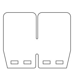 Laminas de carbono para cajas VForce4R Blaster / RD 350 