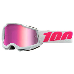 Gafas Offroad 100% Accuri 2 Infantil Keetz - Cristal Espejo Rosa