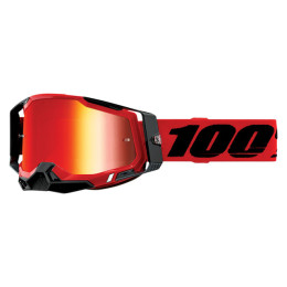 Gafas Offroad 100% Racecraft 2 Rojo - Cristal espejo rojo