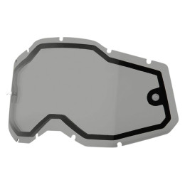 Cristal Recambio Doble gafas Offroad 100% Generation 2 Ahumado