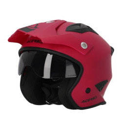Casco Trial Acerbis Jet Aria 2206 Rosa Mate 