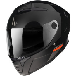 Casco MT Helmets Thunder 4 SV Solid Negro Brillo