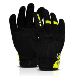 Guantes M-Gloves amarillos entretiempo Malossi