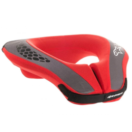 Collarín Off-Road Alpinestars Sequence Infantil - Negro Rojo