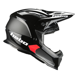 Casco Cross Hebo HMX-P01 Stage III Negro