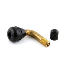 Válvula de neumático 90° negro Allpro