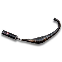 Escape Minarelli AM6 50/70cc Blaze Racing Racing silenciador carbono