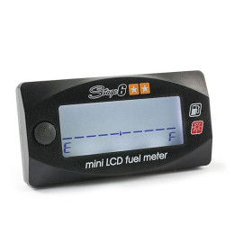 Marcador de gasolina Stage6 Mini LCD digital negro 