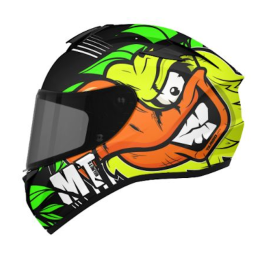 Casco MT Helmets FF106 Targo Truck A2 Amarillo Fluor Brillo