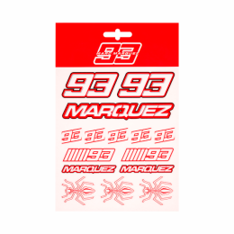 Kit de autocolantes 13x16cm Marc Marquez