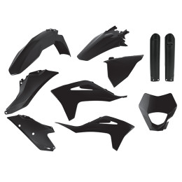 Kit de plásticos GasGas EC/EC-F 21-22 Negro Polisport