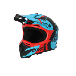 Casco Cross Acerbis Profile 5 Azul/Rojo