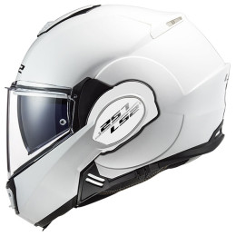 Casco Modular LS2 FF399 Valiant Single Mono Blanco