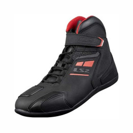Botas LS2 Garra Mujer - Negro / Rojo