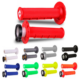 Punhos MX V2 Lock-On Half-Waffle ODI