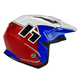 Capacete Trial Hebo Zone 5 Air D01 - Vermelho