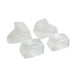 Vidro piscas MBK Booster Spirit 1999 TNT transparentes 4 peças