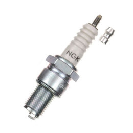 Vela B10EG Iridio NGK rosca longa electrodo curvado Aprilia/Honda/KTM
