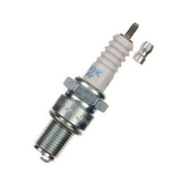 Vela BR10EG Nickel Alloy NGK rosca longa electrodo curvado Aprilia/Honda/KTM