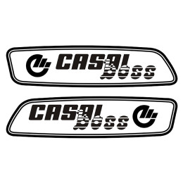 Kit autocolantes CASAL BOSS Transparente e preto