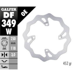 Disco de freno delantero Suzuki RM-Z 250 07-18 / RM-Z 450 10-17 Galfer Wave Off-Road