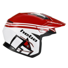 Capacete Trial Hebo Zone 5 Air Line - Vermelho