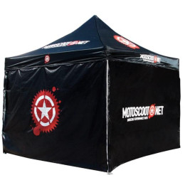 Carpa Motoscoot 3x3m, estructura de aluminio alta resistencia, incluye bolsa