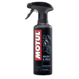 Limpa carenagens a seco Motul E1 Waxcon cera protectora 400ml
