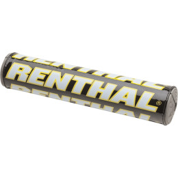 Protector de guiador Renthal SX 240mm Team Issue Preto/Branco/Amarelo