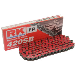 Corrente RK 420SB com 140 elos vermelho