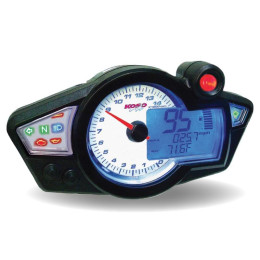 Velocímetro Koso RX1N GP Style CE - Display Branco / luz Azul 
