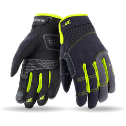 Guantes Seventy 70 SD-C48 Verano Urban Hombre Negro/Amarillo Fluor