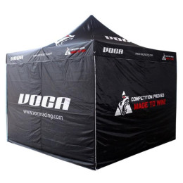Tenda desmontável Voca Racing 3x3m inclui bolsa