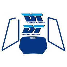 Kit autocolantes Yamaha DT Liquid Cooled Azul