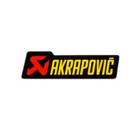 Autocolante Akrapovic altas temperaturas 150x45mm