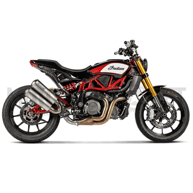 Optional Link Pipe (SS) Indian FTR1200/S 2019> Akrapovic