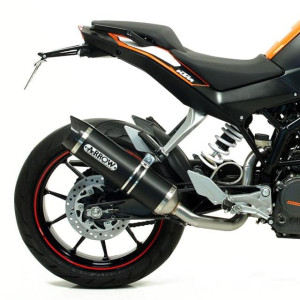Exhaust Silencer Ktm Duke 125 200 Thunder Arrow Ce